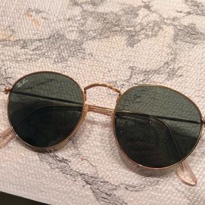 Authentic circle Raybans